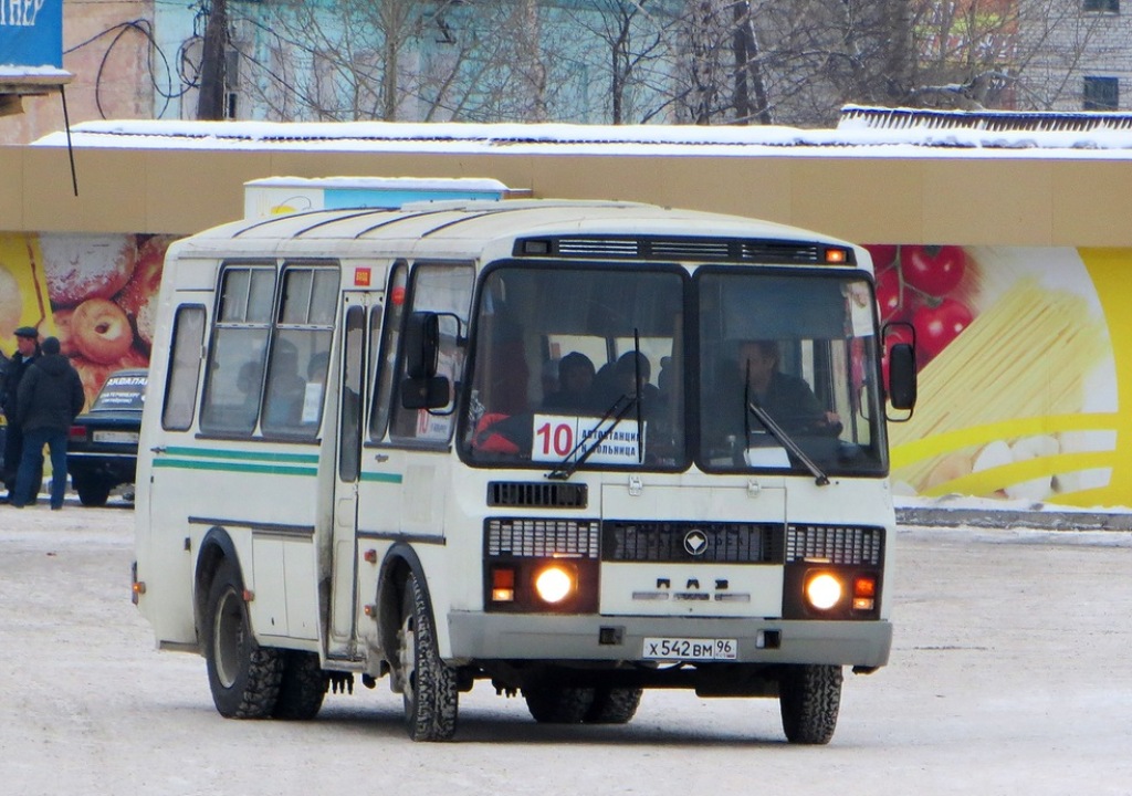 Свердловская область, ПАЗ-32053-07 № Х 542 ВМ 96