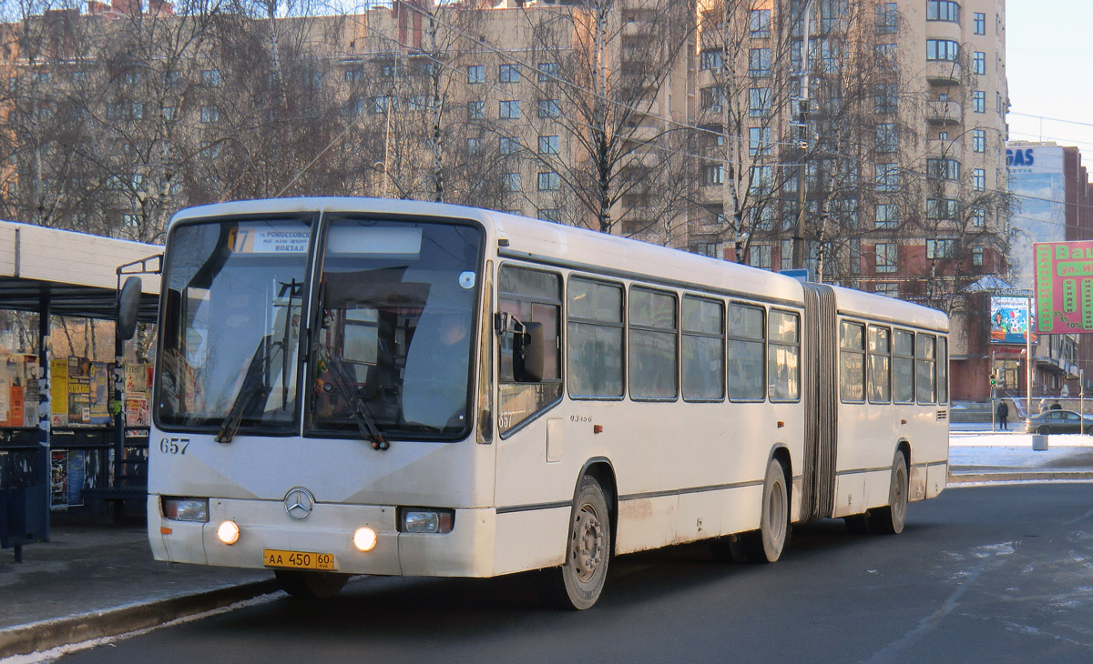 Псковская область, Mercedes-Benz O345G № 657