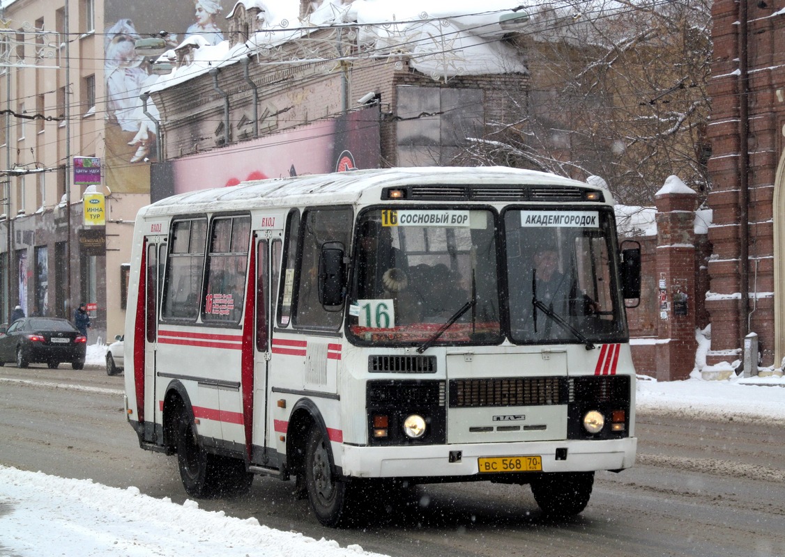 Томская область, ПАЗ-32051-110 № ВС 568 70