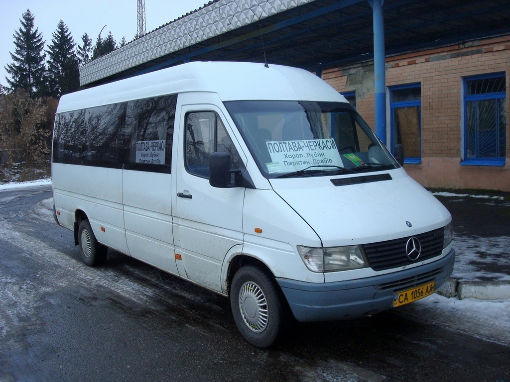 Черкасская область, Mercedes-Benz Sprinter 312D № CA 1056 AA — Фото —  Автобусный транспорт