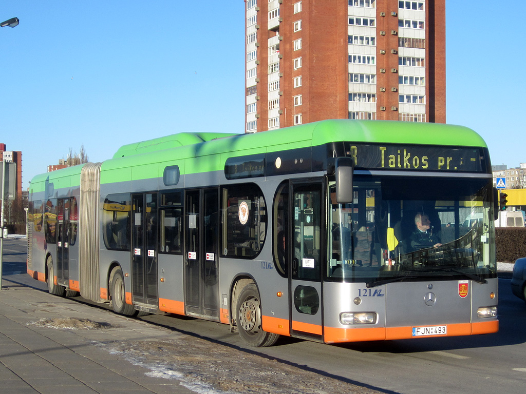 Литва, Mercedes-Benz O530G Irvine Citaro G CNG № 121