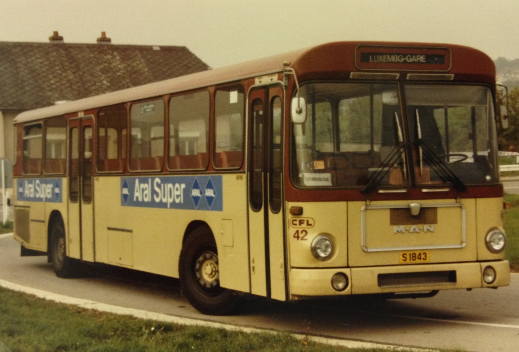 Luxembourg, MAN 193 SÜ240 # 42