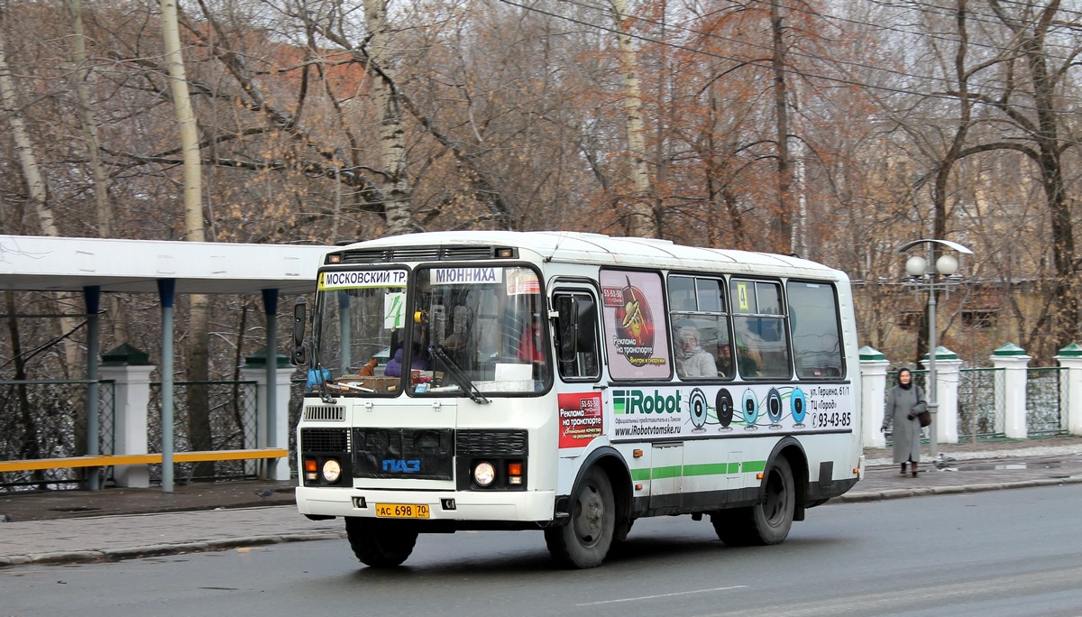 Томская область, ПАЗ-32054 № АС 698 70