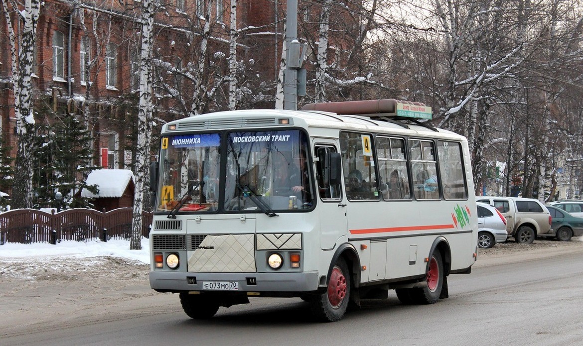 Томская область, ПАЗ-32054 № Е 073 МО 70