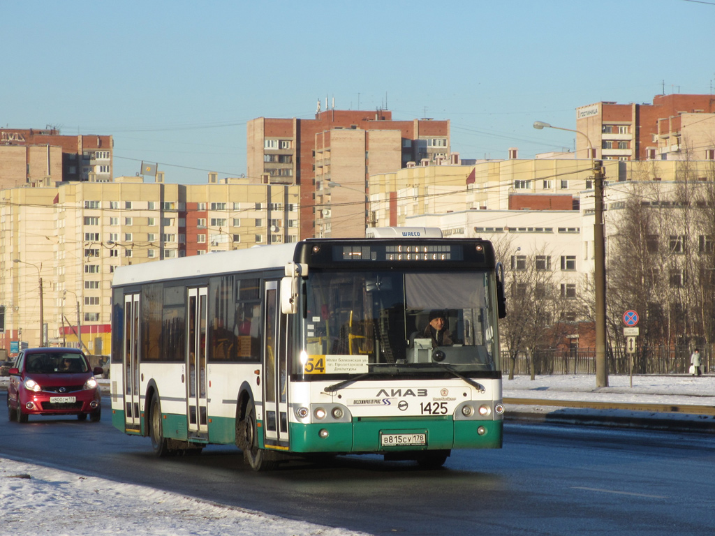 Санкт-Петербург, ЛиАЗ-5292.60 № 1425