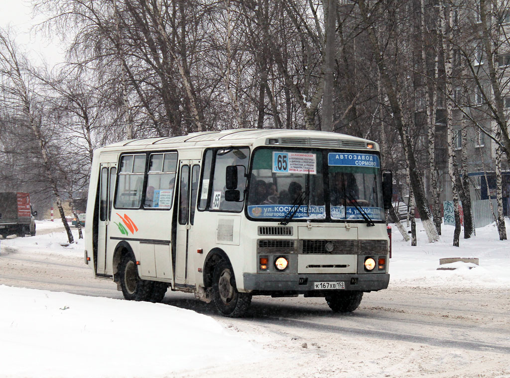 Nizhegorodskaya region, PAZ-32054 # К 167 ХВ 152