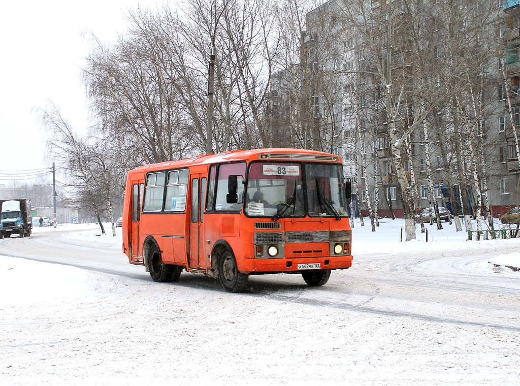 Нижегородская область, ПАЗ-32054 № А 442 МК 152