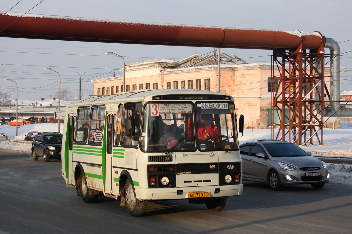 Томская область, ПАЗ-32054 № АС 770 70