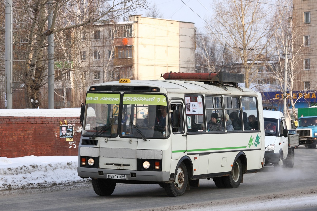 Tomsko sritis, PAZ-32054 Nr. М 884 ХН 70