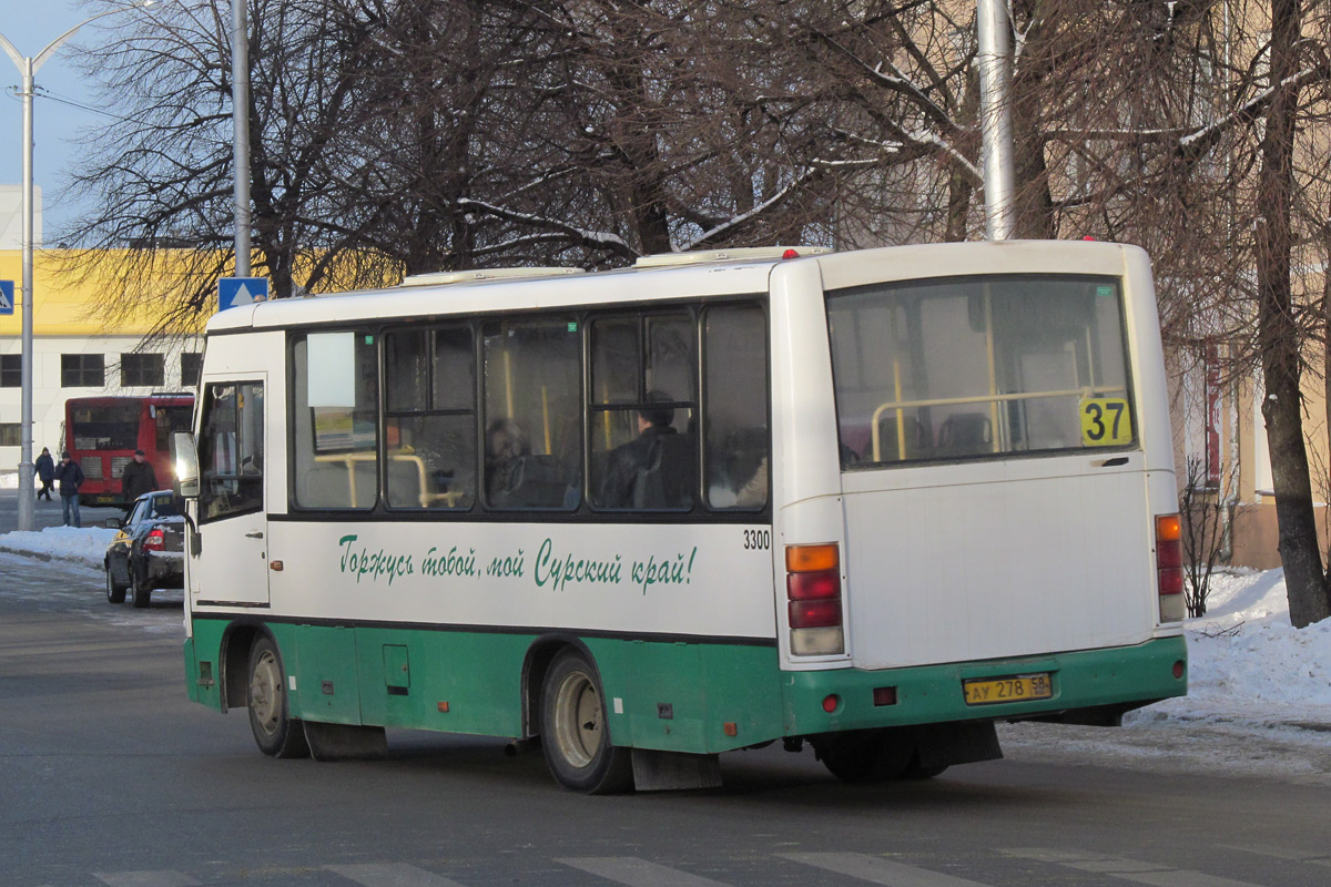 Пензенская область, ПАЗ-320402-03 № 3300