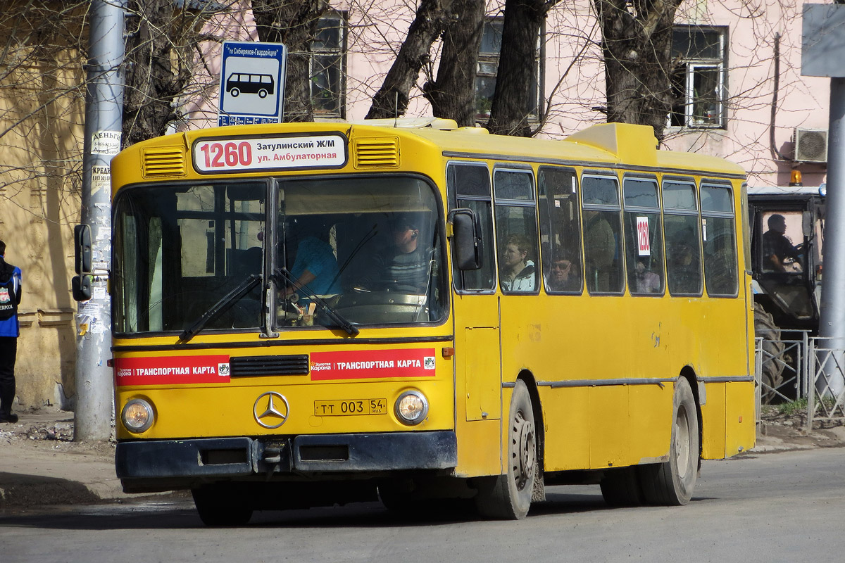 Novosibirsk region, Mercedes-Benz O305 č. ТТ 003 54