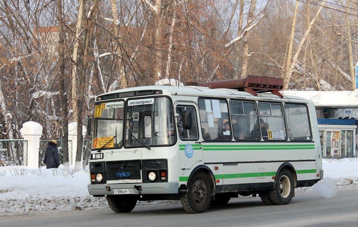 Томская область, ПАЗ-32054 № С 586 ЕР 70