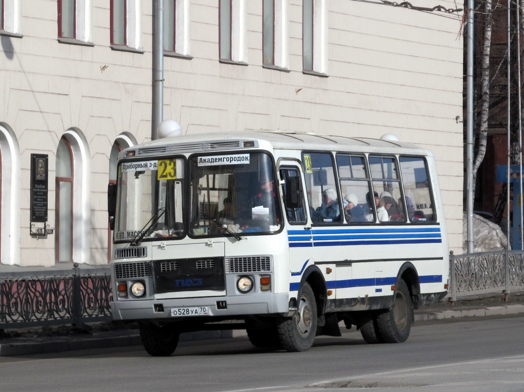 Томская область, ПАЗ-32054 № О 528 УА 70