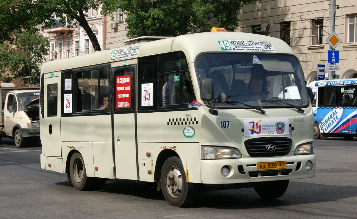 Ростовская область, Hyundai County SWB C08 (РЗГА) № КА 830 61