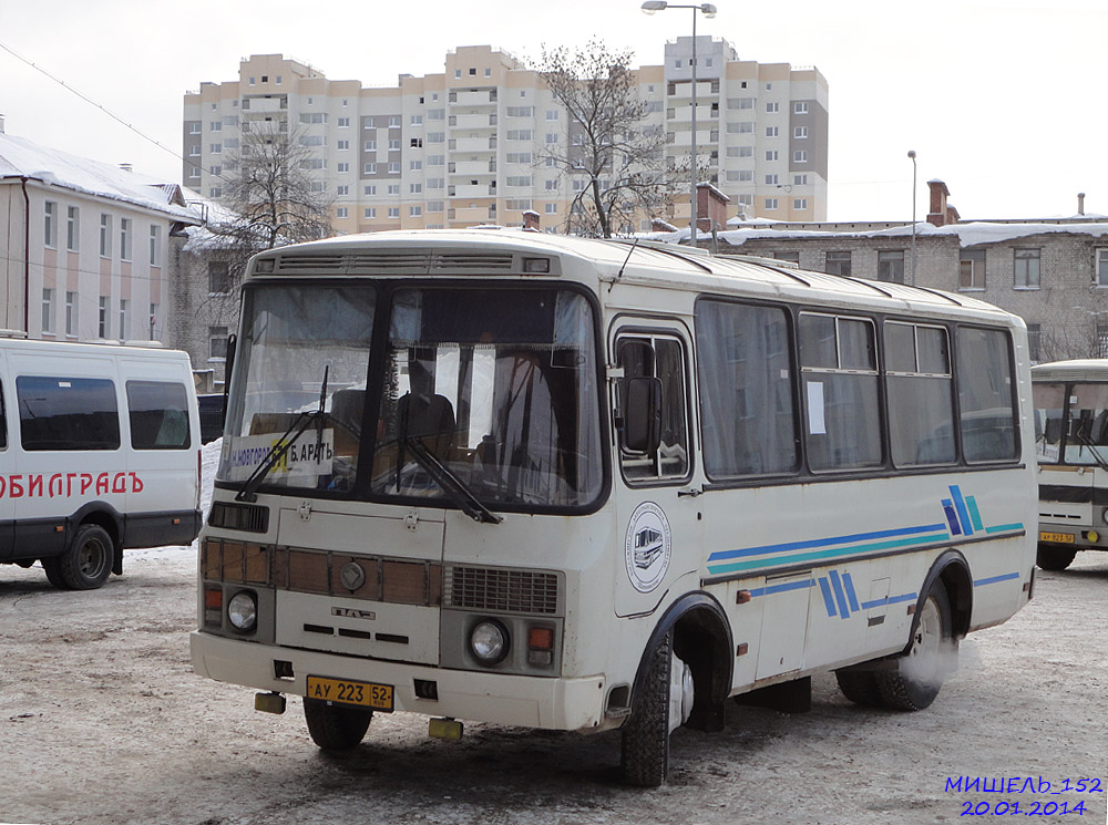 Нижегородская область, ПАЗ-32053 № АУ 223 52