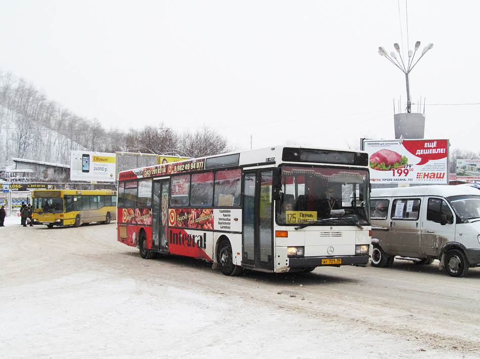 Пермский край, Mercedes-Benz O405 № АУ 721 59