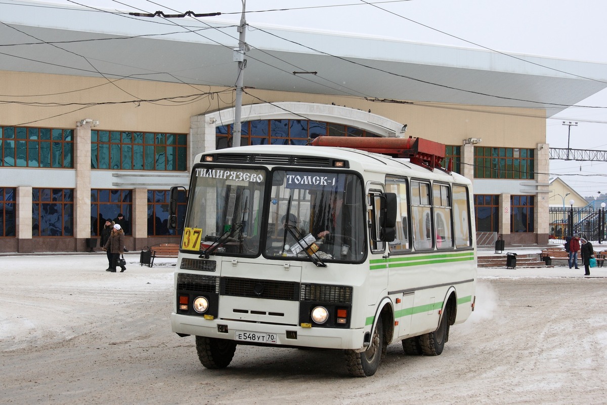 Томская область, ПАЗ-32054 № Е 548 УТ 70