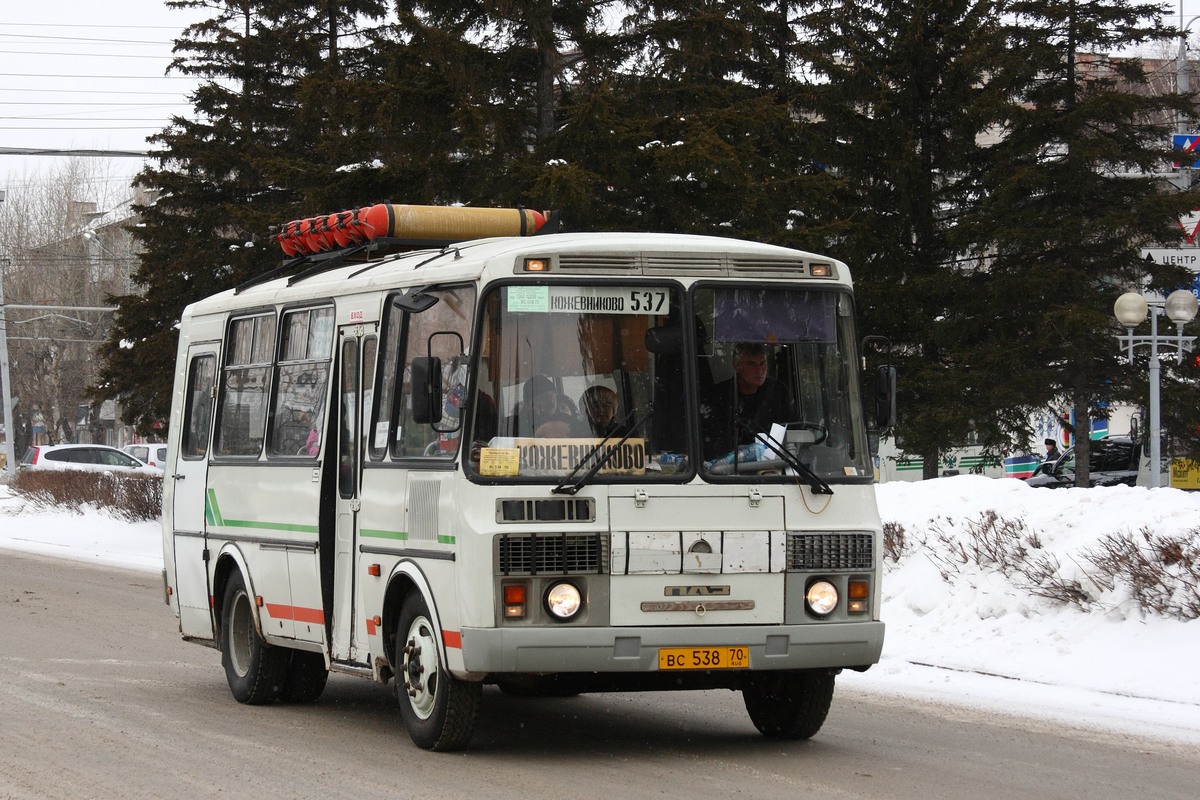 Томская область, ПАЗ-32053 № ВС 538 70