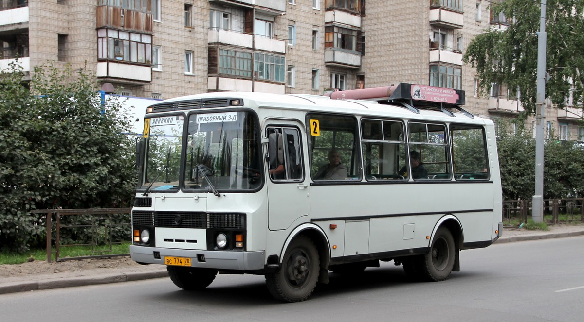 Томская область, ПАЗ-32054 № ВС 774 70