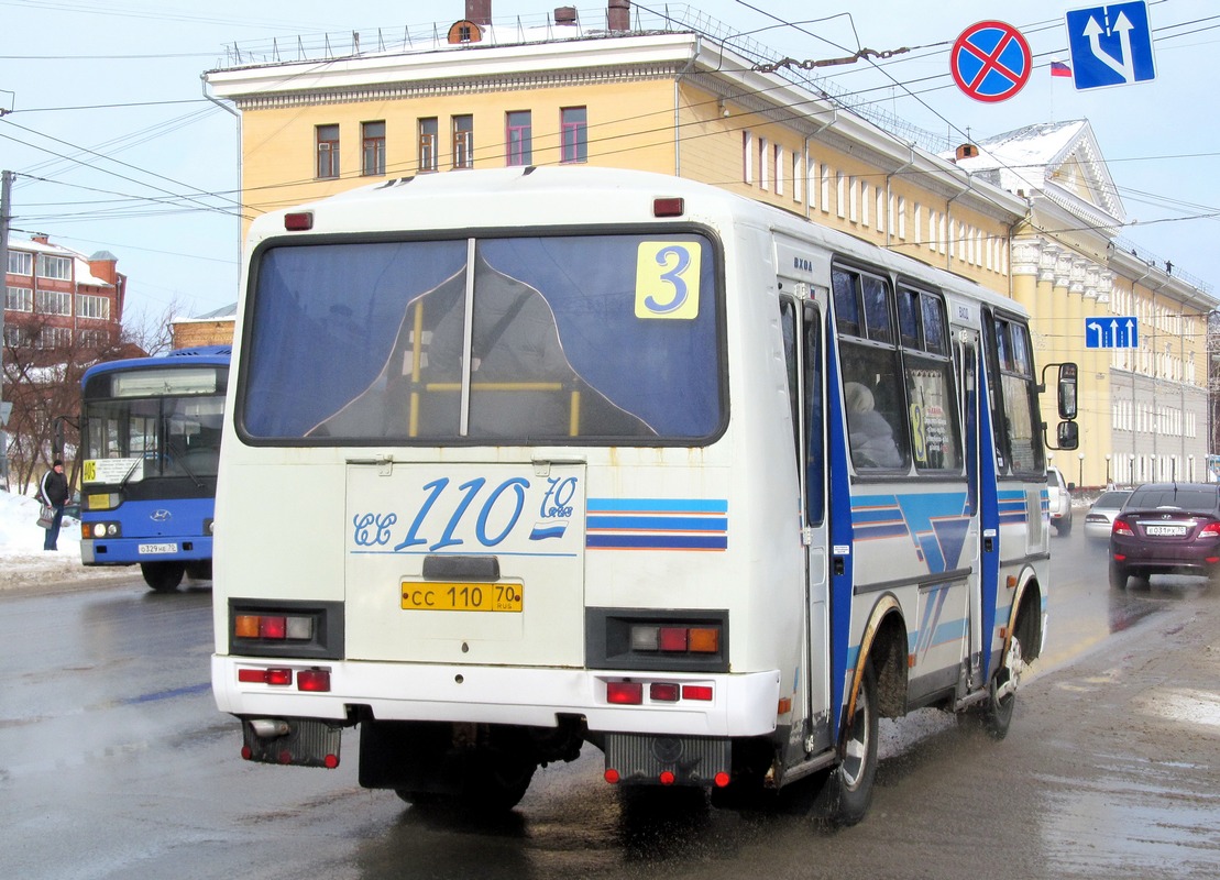 Томская область, ПАЗ-32054 № СС 110 70