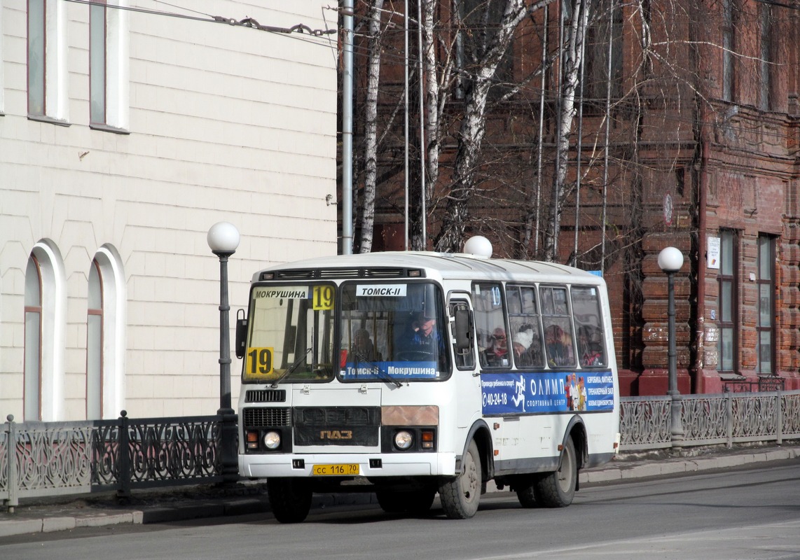 Томская область, ПАЗ-32054 № СС 116 70