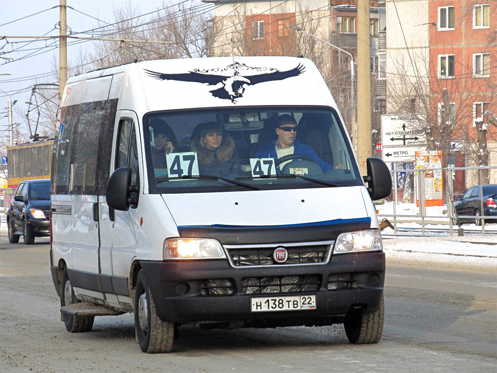 Алтайский край, FIAT Ducato 244 CSMMC, -RT № Н 138 ТВ 22