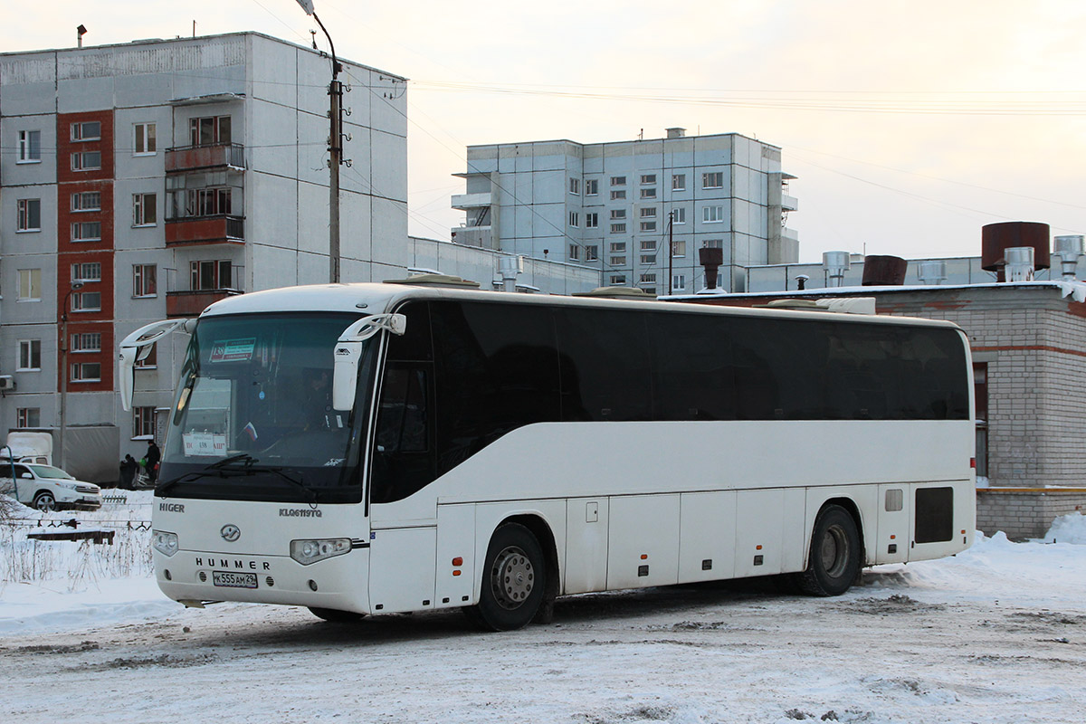 Архангельская область, Higer KLQ6119TQ № К 555 АМ 29