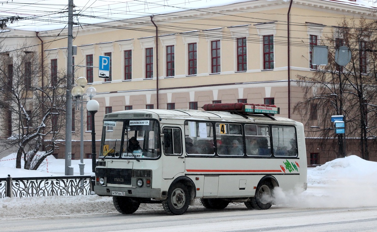 Томская область, ПАЗ-32054 № М 191 ВХ 70