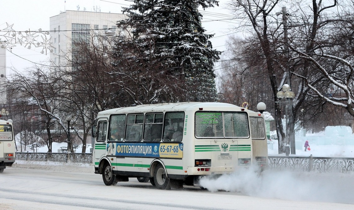 Tomsk region, PAZ-32051-110 # М 750 ОХ 70