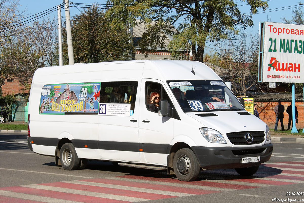 Краснодарский край, Луидор-22360C (MB Sprinter) № Е 110 КО 123