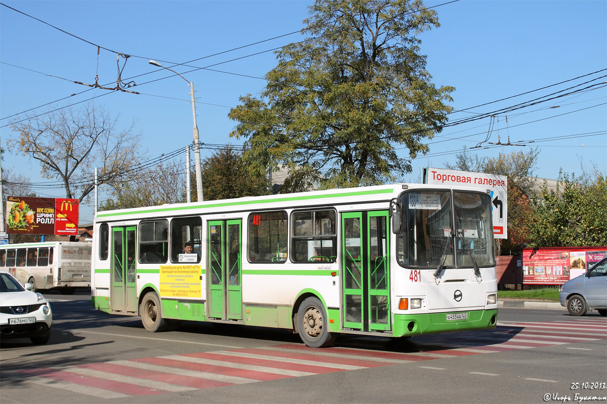Краснодарский край, ЛиАЗ-5256.35 № 481