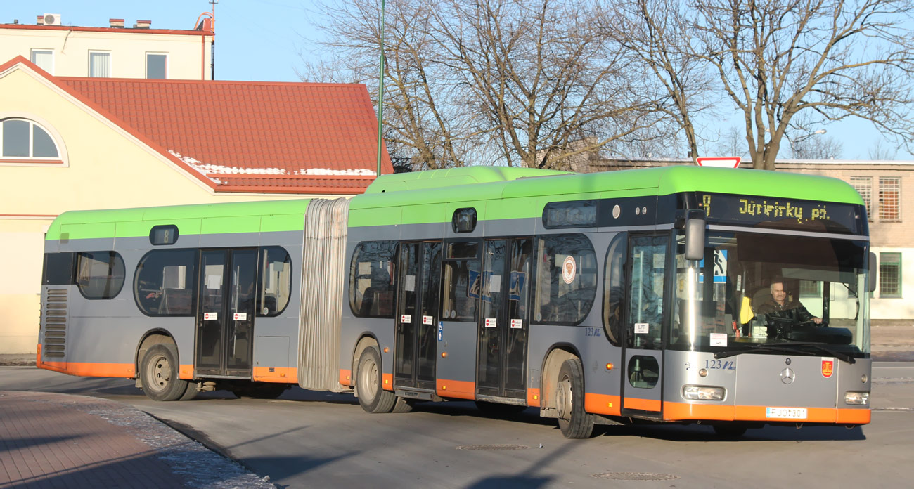 Литва, Mercedes-Benz O530G Irvine Citaro G CNG № 123