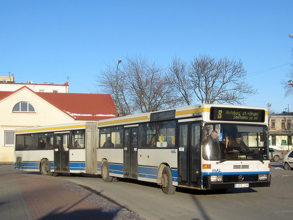 Литва, Mercedes-Benz O405GN № 89