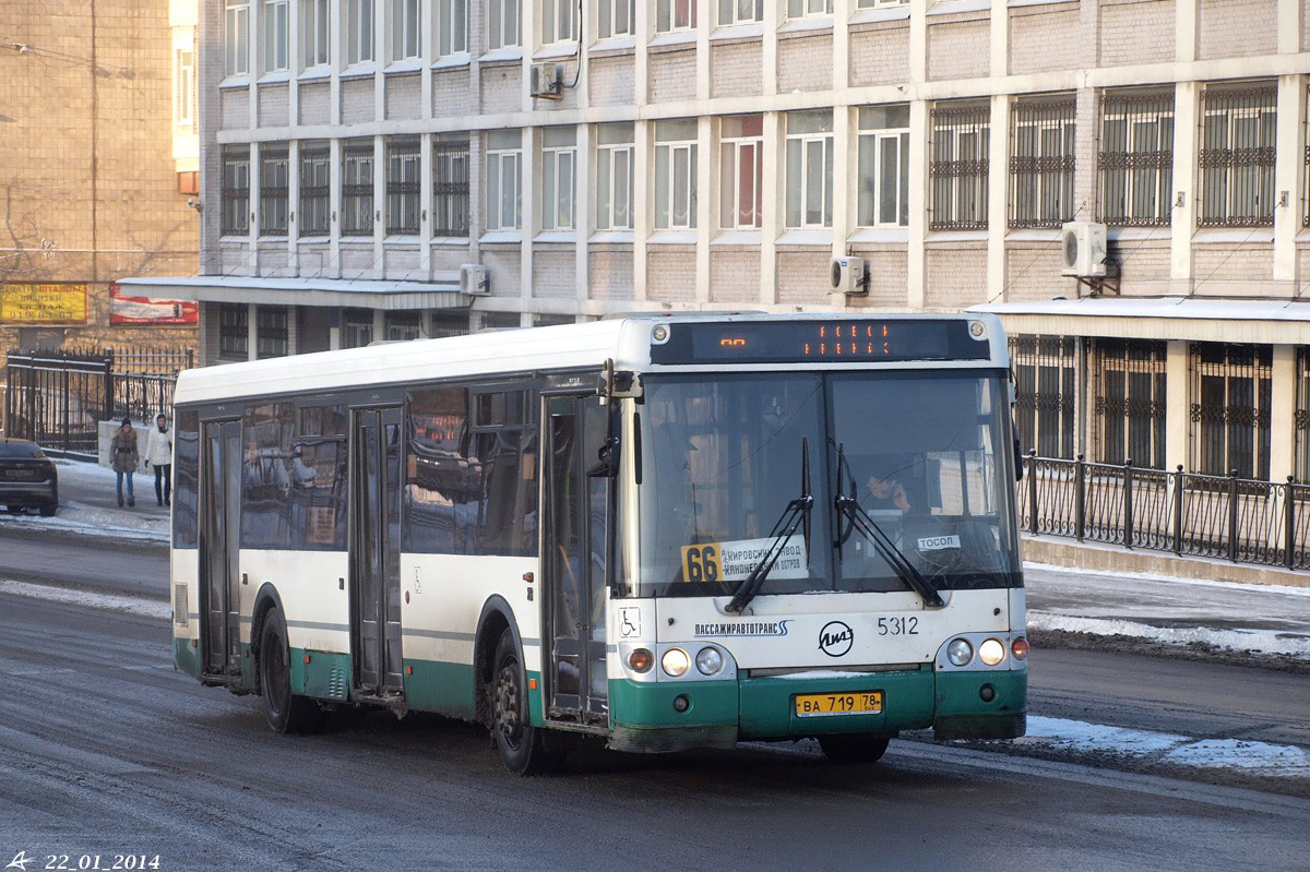 Санкт-Петербург, ЛиАЗ-5292.20 № 5312