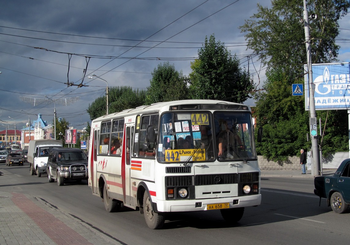 Томская область, ПАЗ-3205-110 № АА 658 70