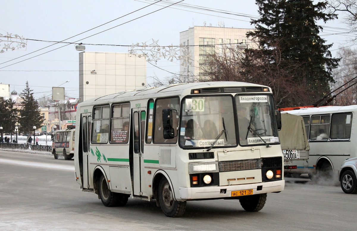 Томская область, ПАЗ-32051-110 № АС 121 70