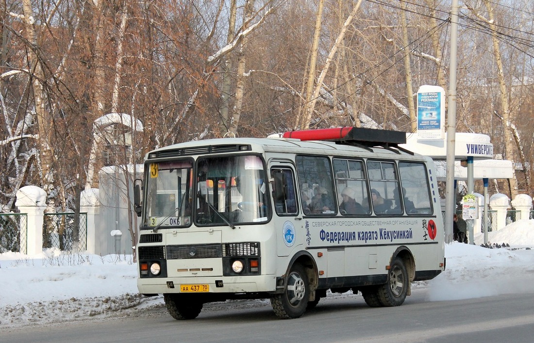 Томская область, ПАЗ-32054 № АА 437 70