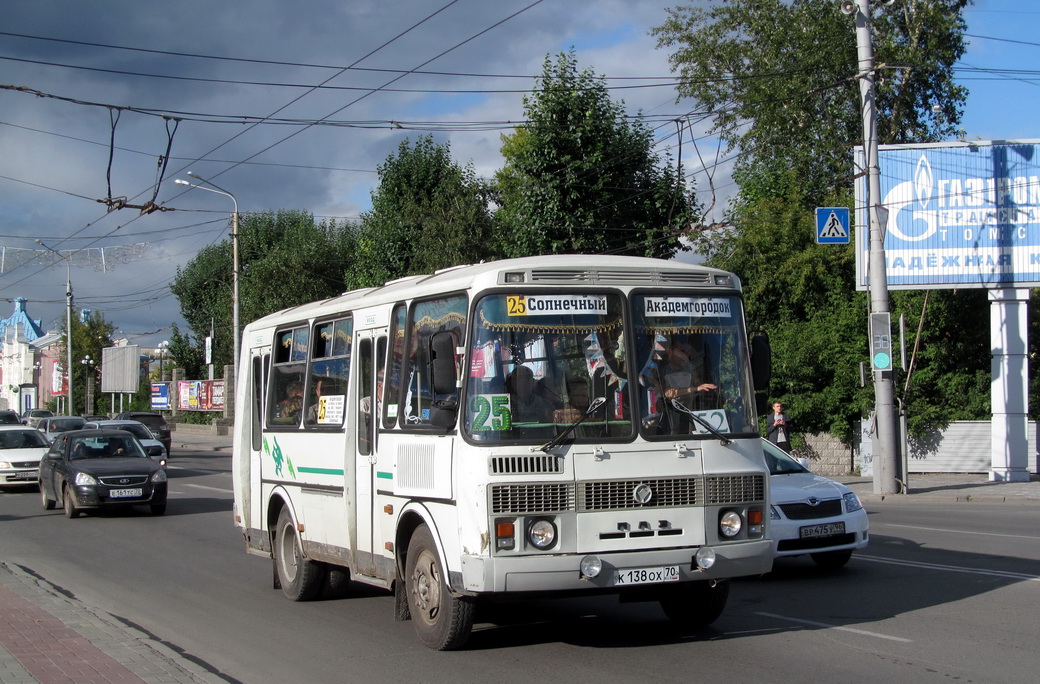 Томская область, ПАЗ-32054 № К 138 ОХ 70