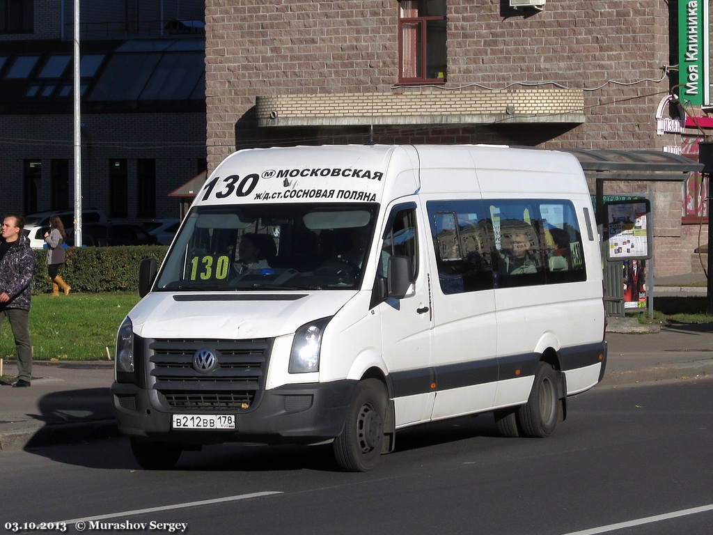 Санкт-Петербург, БТД-2219 (Volkswagen Crafter) № В 212 ВВ 178