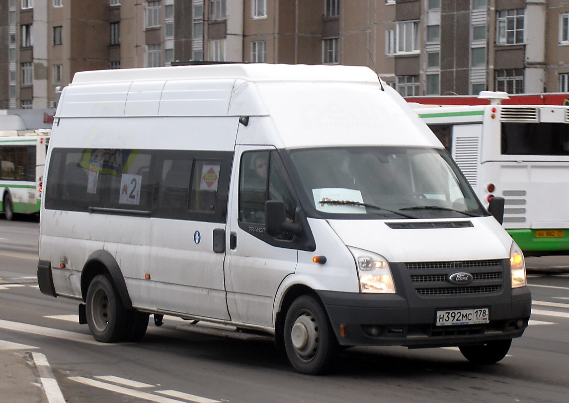 Санкт-Петербург, Нижегородец-222709 (Ford Transit) № Н 392 МС 178 — Фото —  Автобусный транспорт