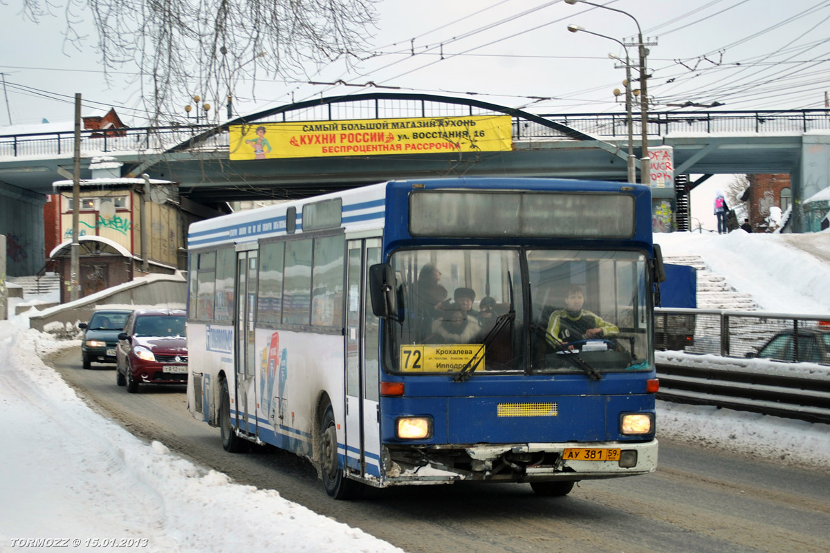 Пермский край, MAN 791 SL202 № АУ 381 59