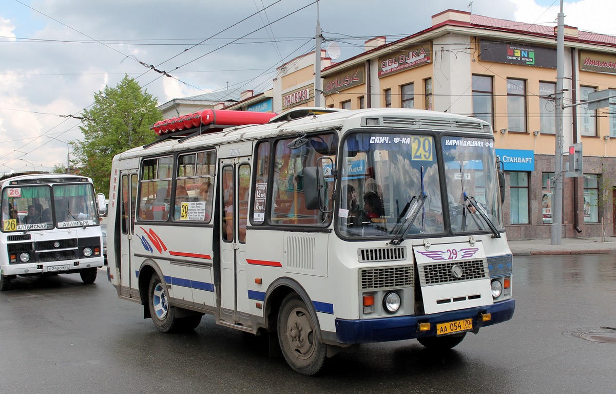 Томская область, ПАЗ-32054 № АА 054 70