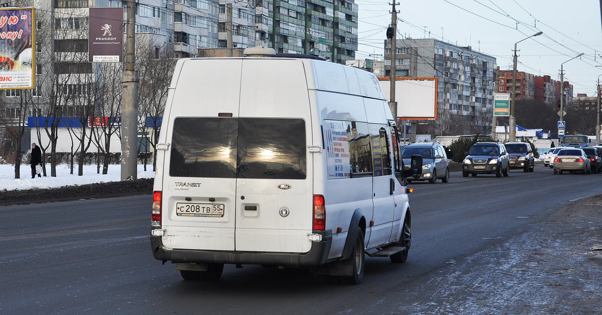 Омская область, Нижегородец-222702 (Ford Transit) № С 208 ТВ 55