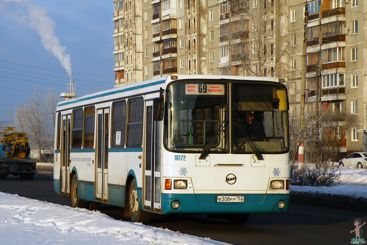 Нижегородская область, ЛиАЗ-5256.25 № 10172