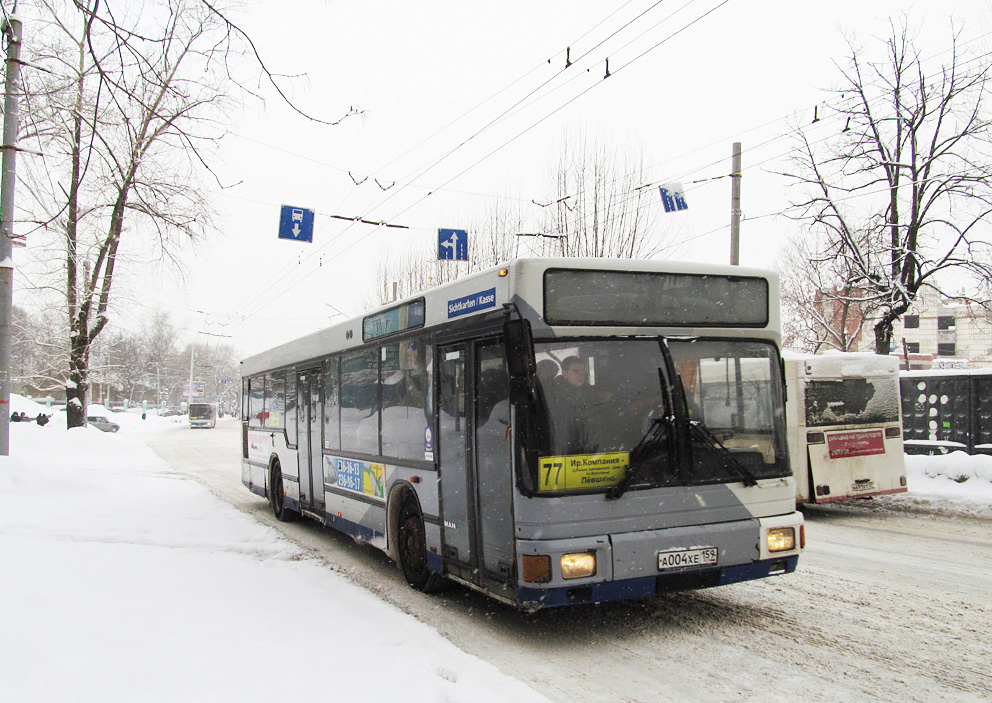 Пермский край, MAN A10 NL222 № А 004 ХЕ 159