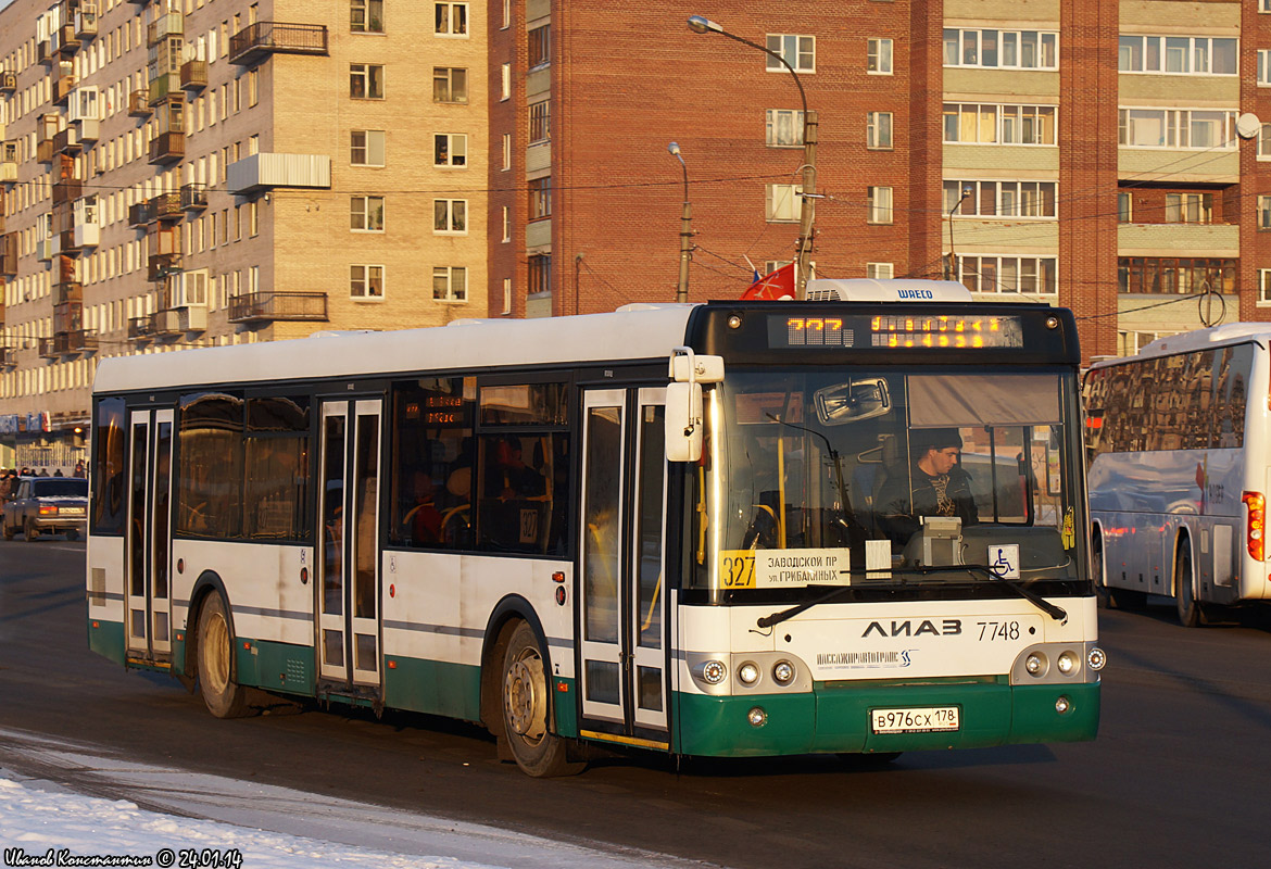 Санкт-Петербург, ЛиАЗ-5292.60 № 7748