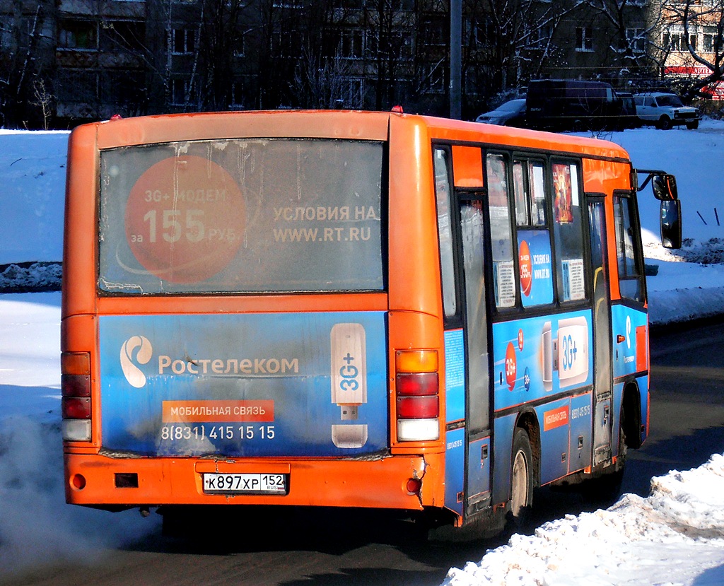 Нижегородская область, ПАЗ-320402-05 № К 897 ХР 152