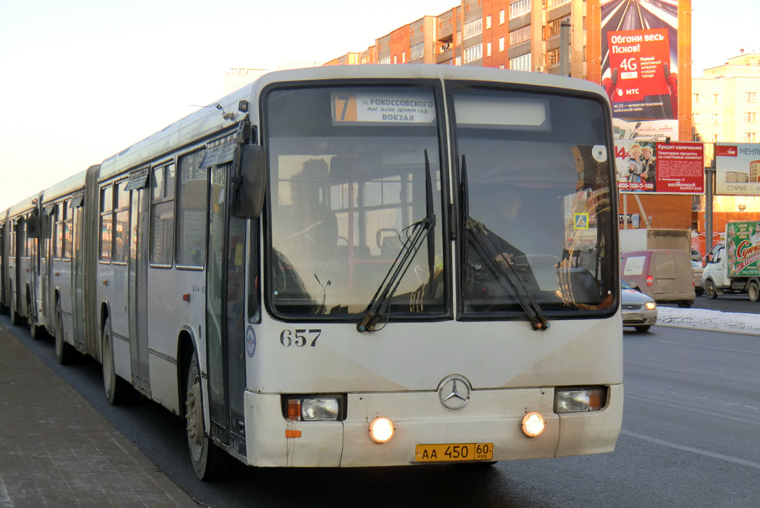 Псковская область, Mercedes-Benz O345G № 657