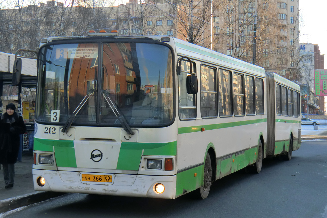 Псковская область, ЛиАЗ-6212.00 № 212