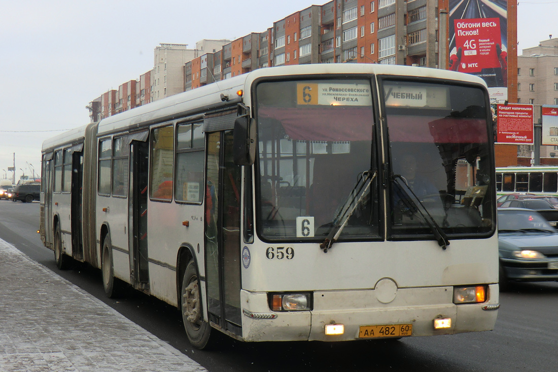 Псковская область, Mercedes-Benz O345G № 659